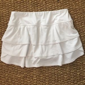 Athleta White Skirt
